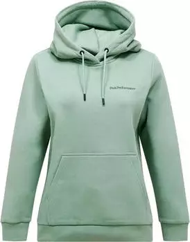 Peak Performance Original Small Logo Hoodie green valley (Damen) (G79574-240)