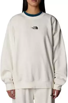 The North Face Essential Sweatshirt white dune (Damen) (89EP-QLI)