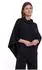 Falke Poncho (67107) schwarz