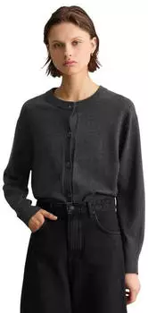 Marc O'Polo Cardigan aus Bi-Color-Garn (5000012246) anthra melange