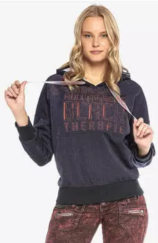 Cipo & Baxx WL246 Kapuzenpullover Regular Fit (96162739) navyblau