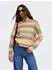 Only ONLDUBLIN LS Space Dye O-Neck Strickpullover (32120512) mosstone/sunburst