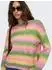 Only ONLDUBLIN LS Space Dye O-Neck Strickpullover (32120512) mosstone/sunburst