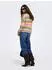 Only ONLDUBLIN LS Space Dye O-Neck Strickpullover (32120512) mosstone/sunburst