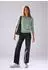 Street One Strickpullover mit Rundhalsausschnitt (F303946) grayed mint mel.