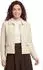 Cartoon Strickjacke mit Kragen beige