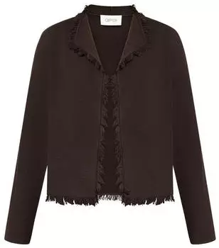 Cartoon Strickjacke Kurz 1/1 Arm (59097038) black coffee