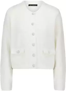 Betty Barclay Casual-Strickjacke mit Knopfleiste (46979834) rohwei&szlig;