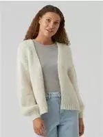 Vero Moda Strickjacke Maybe 10273101 Creme Oversize Damen