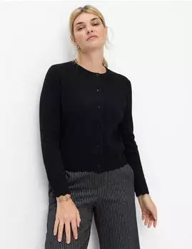 BRAX Damen Strickjacke Style ANN schwarz Gr. (906040_90122400_02)