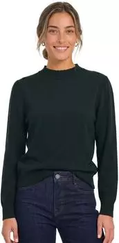 Street One Langarm Pullover mit Turtle Neck und Raffung (A30415418101)