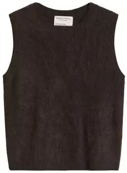 Marc O'Polo Kuscheliger Pullunder cropped braun (5000014741_0344)