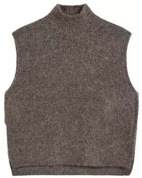 Marc O'Polo &Auml;rmelloser Pullover regular braun (5000015792_1511)