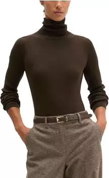 Marc O'Polo Rollkragenpullover slim braun (5000008829_0344)