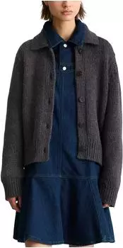 Marc O'Polo Chunky-Cardigan regular grau (5000014730_0502)