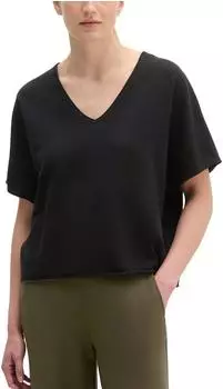 Marc O'Polo Kurzarm-Pullover loose schwarz (5000014407_0001)