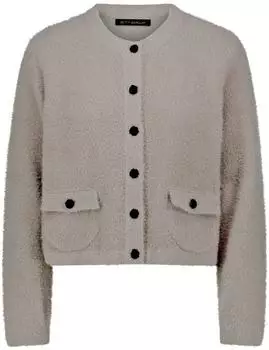 Betty Barclay Casual-Strickjacke mit Knopfleiste (17693840) taupe