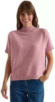 Cecil Dolman Pullover mit Turtle Neck (B304071) velvet rose melange