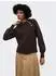 Only ONLEMMA LS BUTTON ONECK EX KNT Rundhalspullover Regular Fit (88799627) coffee bean
