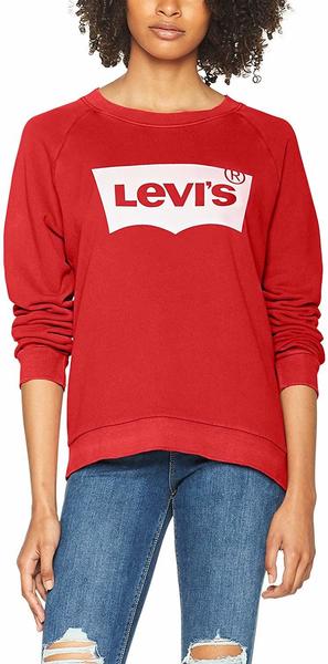 Levi's Relaxed Graphic Crewneck Sweatshirt red (29717-0019)