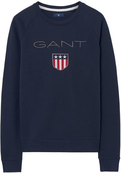 GANT Logo Pullover evening blue (4204612-433)