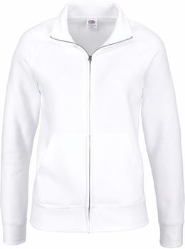 Fruit of the Loom Lady-Fit Premium Sweat Jacket white (62-116-0)