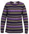 Fjällräven Övik Folk Knit Sweater W alpine purple