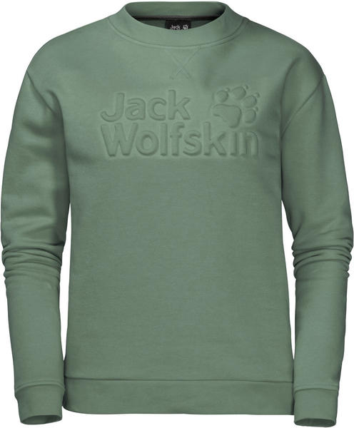 Jack Wolfskin Winter Logo Sweatshirt W (1707811) ming green