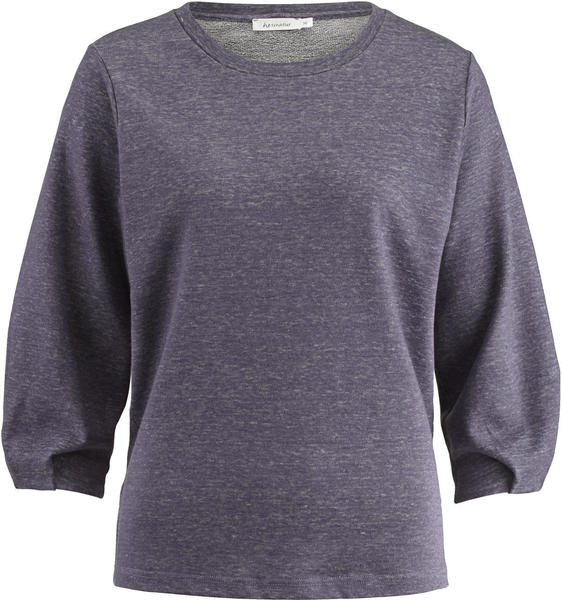 hessnatur Sweatshirt aus Leinen mit Bio-Baumwolle (48106) lila