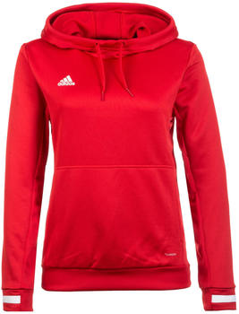 Adidas Team 19 Hoodie Women power red / white (DX7338)