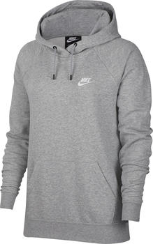 Nike Women's Fleece Pullover Hoodie (BV4124) dark grey heather/white