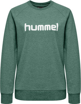 Hummel Go Cotton Logo Sweatshirt Women evergreen (203519)