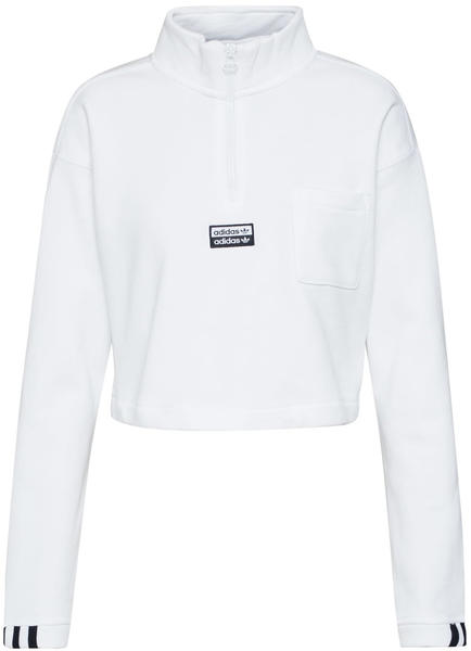 Adidas Women's Originals Cropped Sweatshirt white (FM2505)