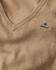 GANT Extra Fine Lambswool V-Neck Sweater dark khaki (4800502-248)
