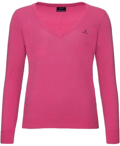 GANT Extra Fine Lambswool V-Neck Sweater love potion (4800502-634)