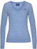 GANT Extra Fine Lambswool V-Neck Sweater lake blue (4800502-478)