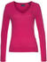 GANT Extra Fine Lambswool V-Neck Sweater rich pink (4800502-668)