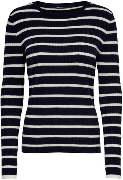 Only Natalia Striped Top (15192525) night sky