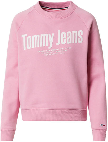 Tommy Hilfiger Chest Logo Sweater pink (DW0DW07978-TOU)
