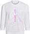 Calvin Klein Iridescent Monogram Crew Neck Sweatshirt (J20J213481) white