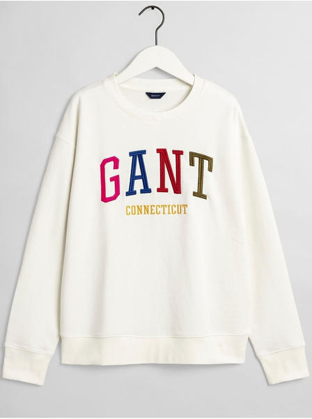 GANT Sweatshirt mit mehrfarbiger Grafik (4200616-113) eggshell