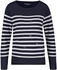 Gerry Weber Pullover 1/1-Arm (97538-44702) blau/grau ringel