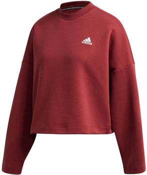 Adidas Athletics 3-Stripes Doubleknit Sweatshirt legacy red (GC6944)