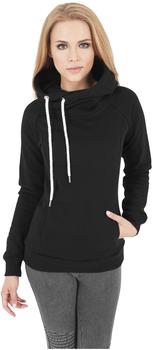 Urban Classics Hoody Raglan High Neck black (TB1076BLK)