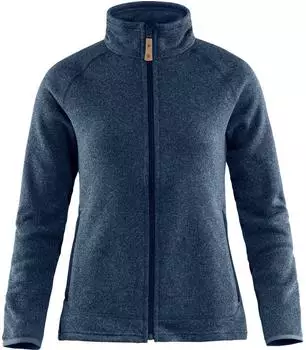 Fjällräven Övik Fleece Zip Sweater W navy