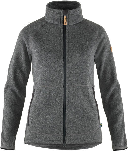 Fjällräven Övik Fleece Zip Sweater W dark grey