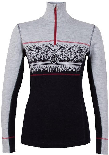 Dale of Norway Women's Rondane Pullover (92681) navy/white/raspberry