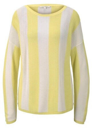 Tom Tailor Denim Pullover (1018369) yellow white vertical stripe