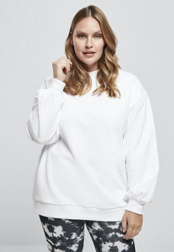 Urban Classics Ladies Organic Oversized Crew (TB4025-00220-0037) white