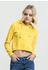 Urban Classics Ladies Interlock Short Hoody (TB1717-01148-0042) chrome yellow